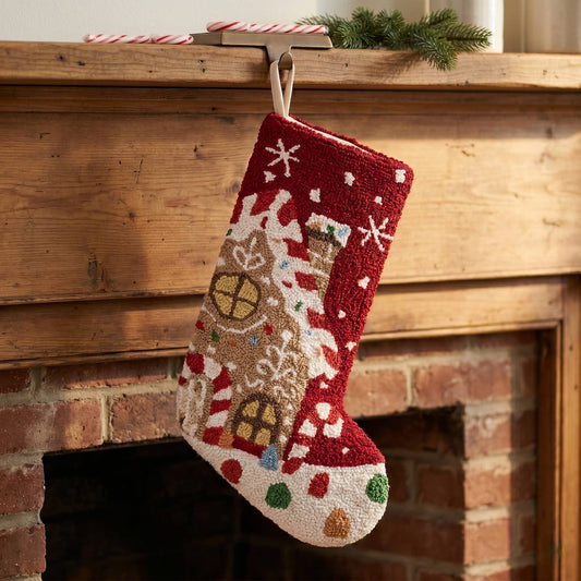 Gingerbread Hook Stocking