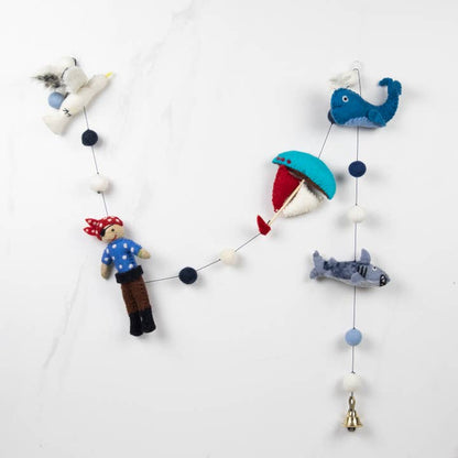 Garland - Felt Pirate