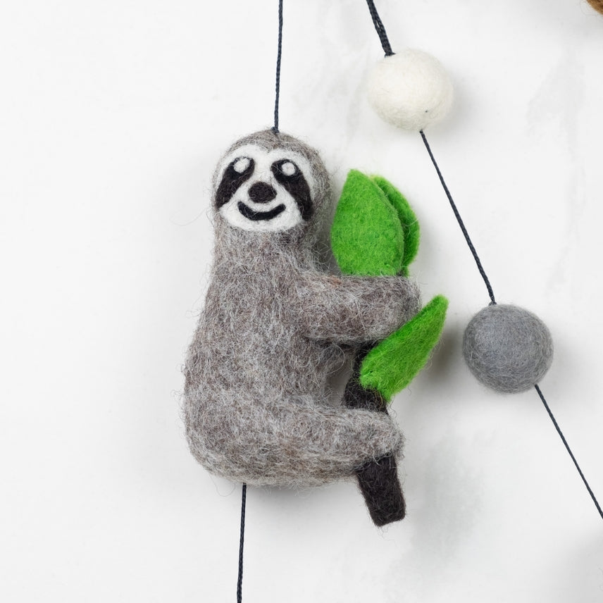 Garland - Felt Sloth Garland