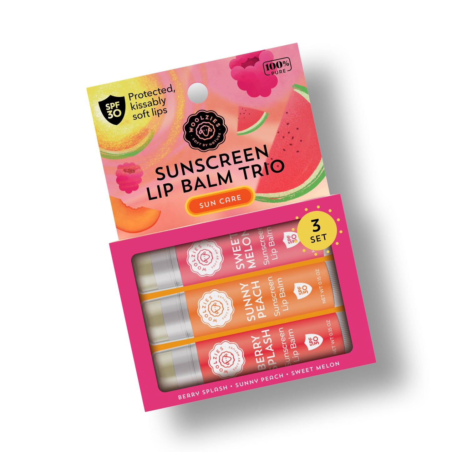 SPF Sunscreen Lip Balm Trio