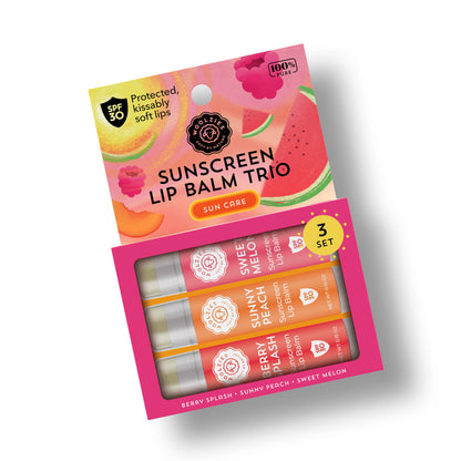 SPF Sunscreen Lip Balm Trio