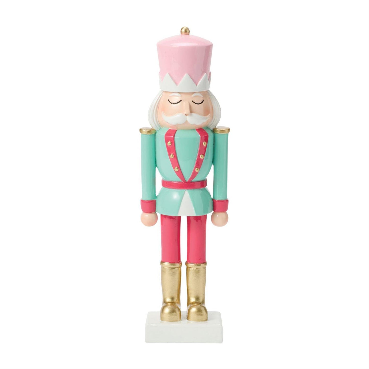Pink, White, and Mint Nutcracker