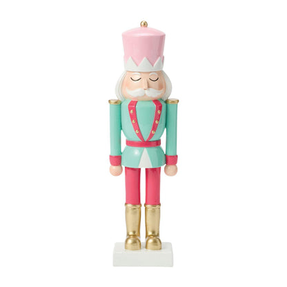Pink, White, and Mint Nutcracker