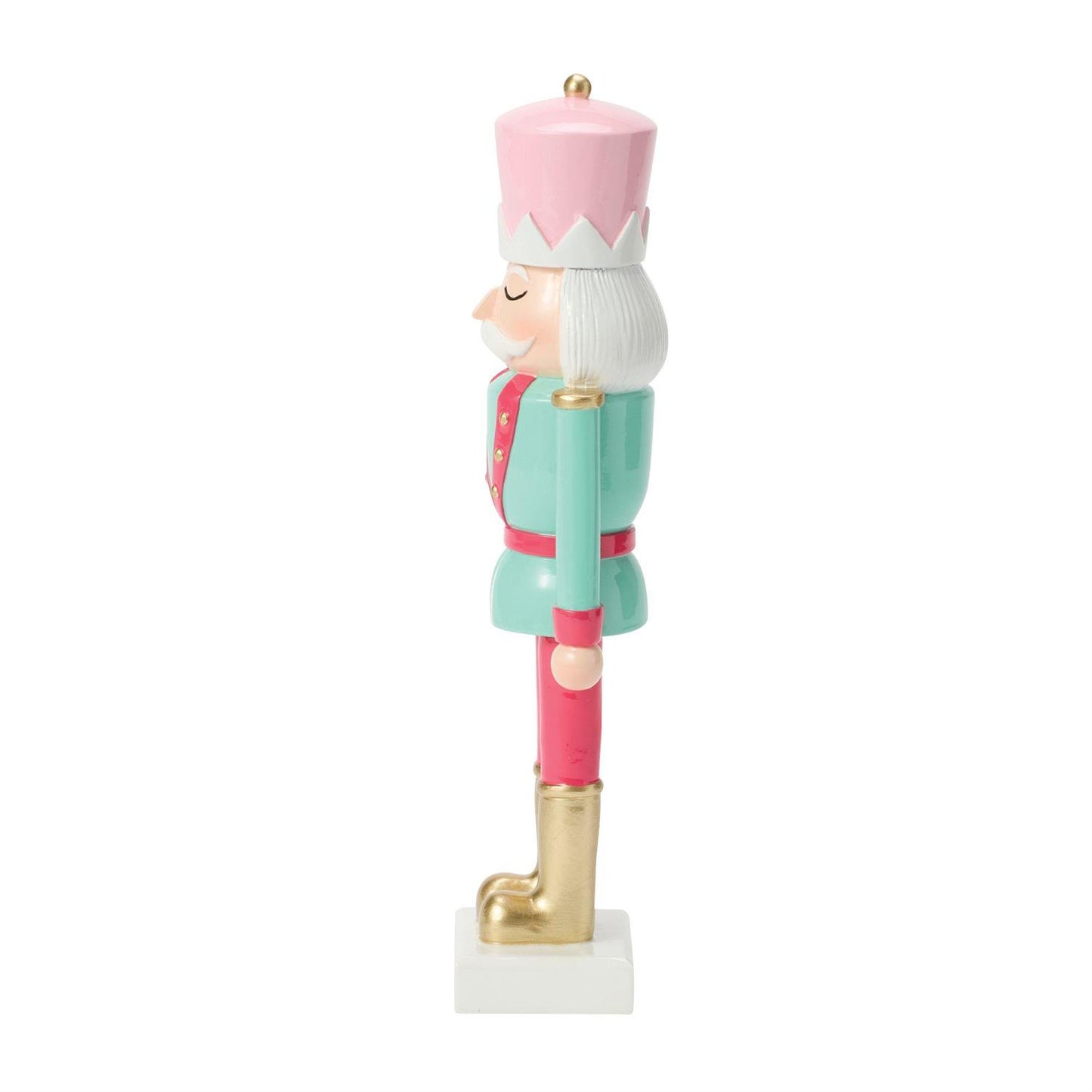 Pink, White, and Mint Nutcracker