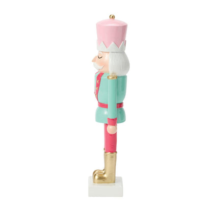 Pink, White, and Mint Nutcracker