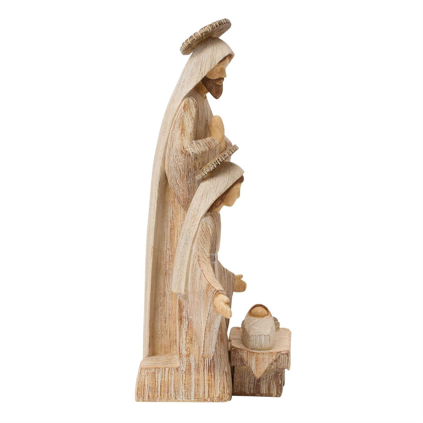 Woodgrain Nativity