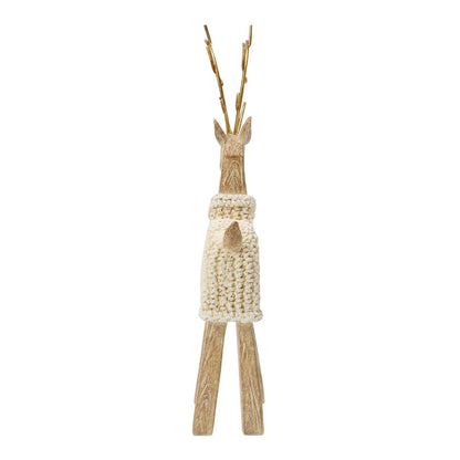 Large Woodgrain Deer