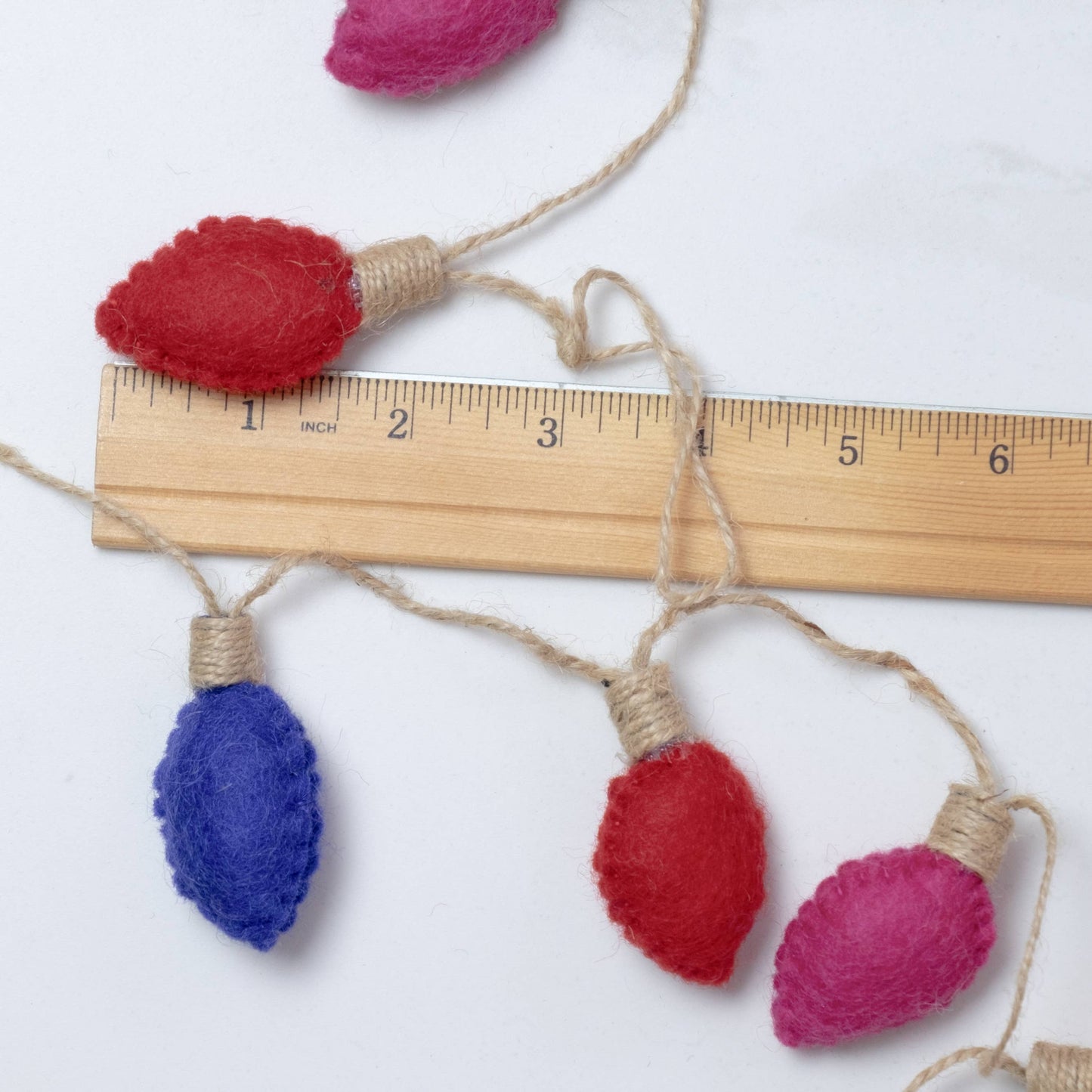 Garland - Felt Vintage Christmas Light