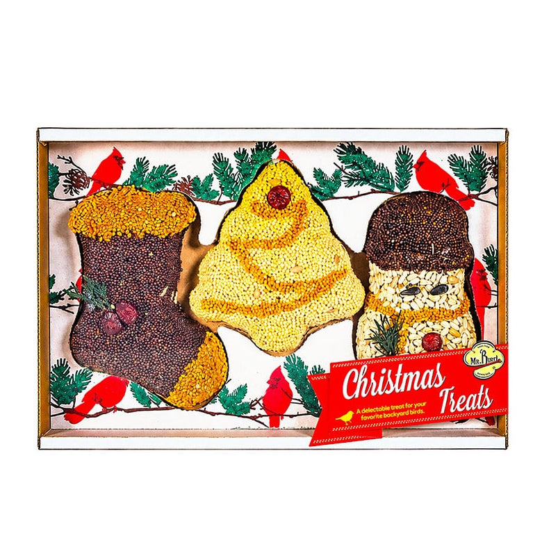 Christmas Shapes Bird Treat
