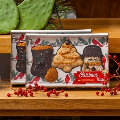 Christmas Shapes Bird Treat
