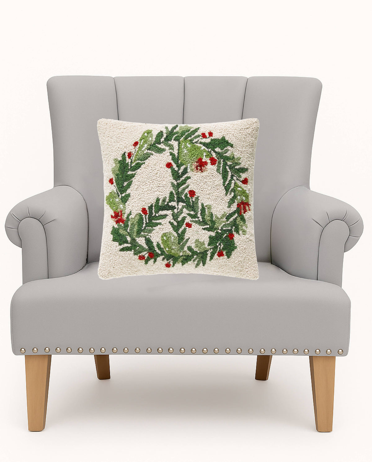 Wreath Hook Pillow - Junk Gypsy