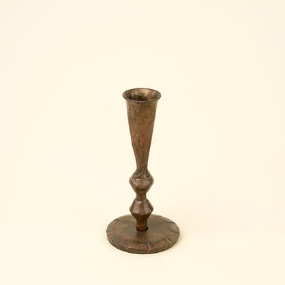 Ember Forged Candlestick S, Rustic Brass