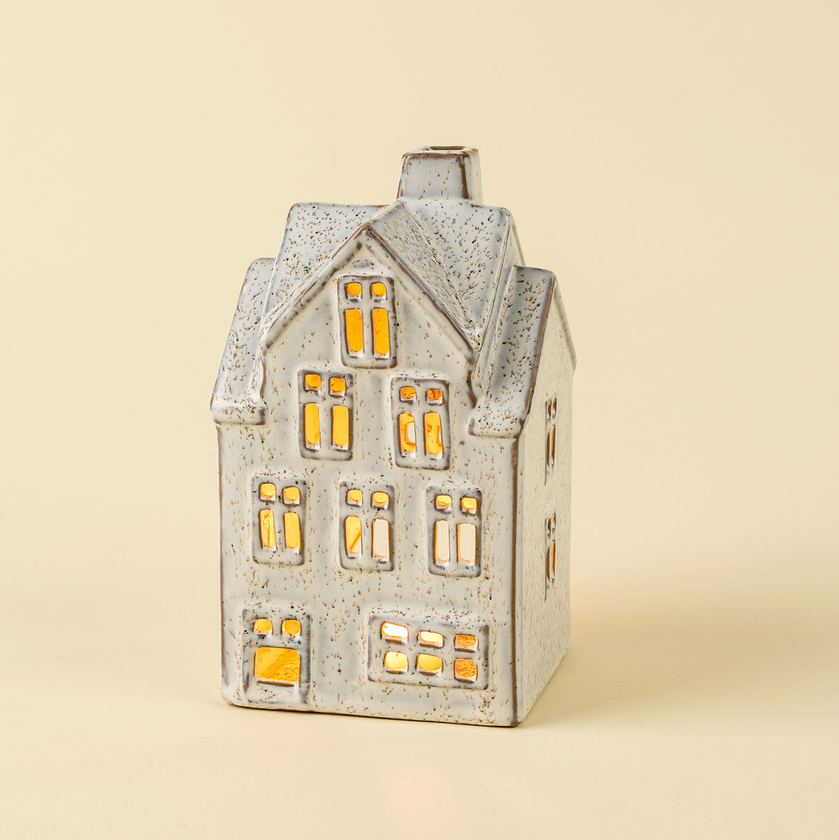 Winter Chalet Tealight House L