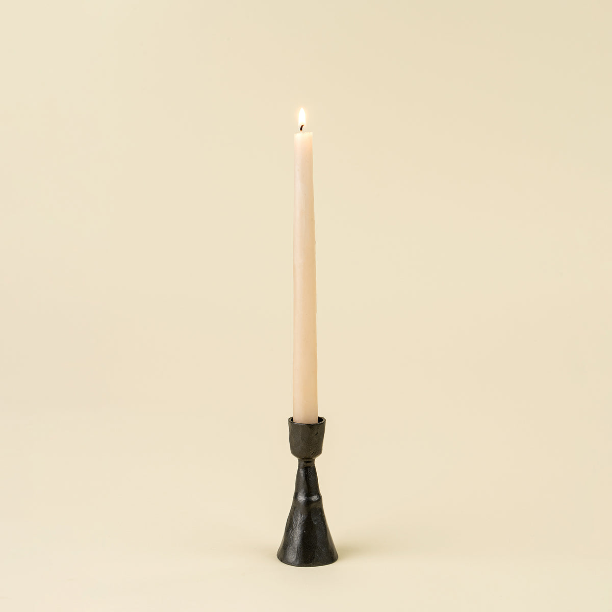 Zora Forged Candlestick M, Gunmetal