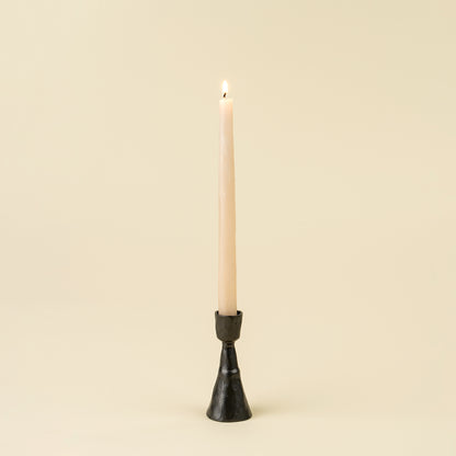 Zora Forged Candlestick M, Gunmetal