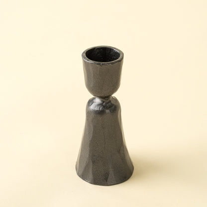 Zora Forged Candlestick S, Gunmetal