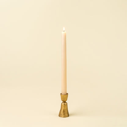 Zora Forged Candlestick S, Gold
