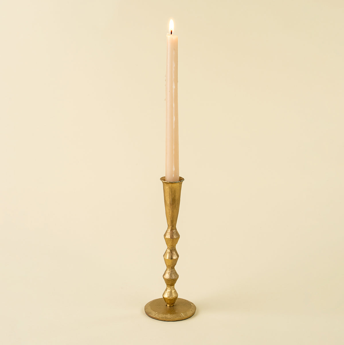 Ember Forged Candlestick L, Gold