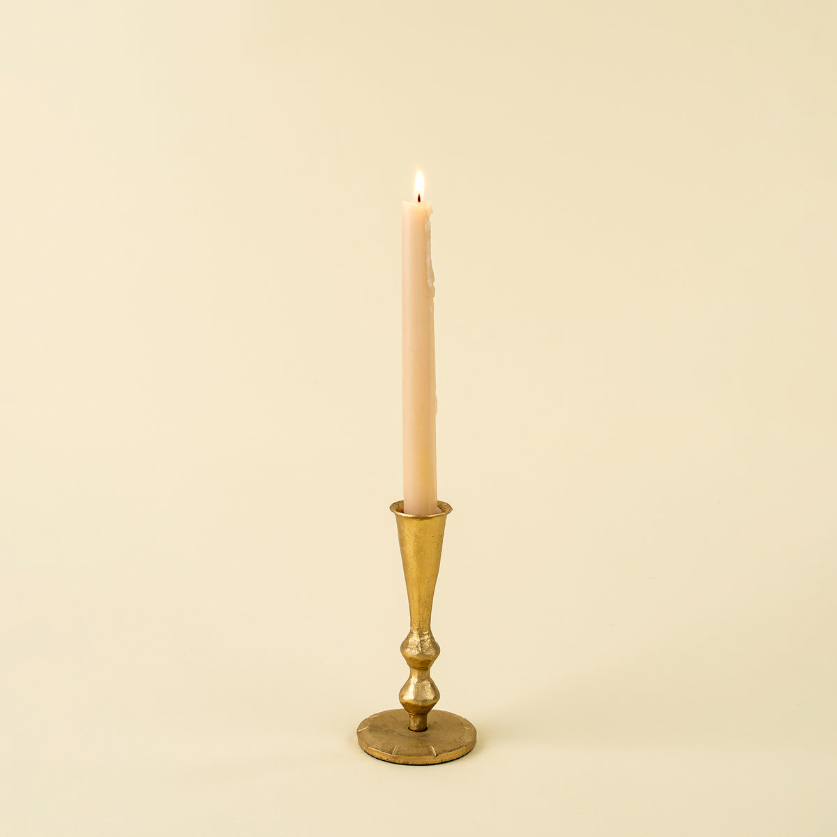 Ember Forged Candlestick S, Gold