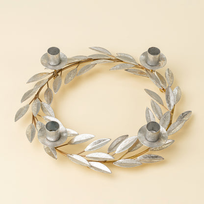 Winter Flora Candelabra Wreath