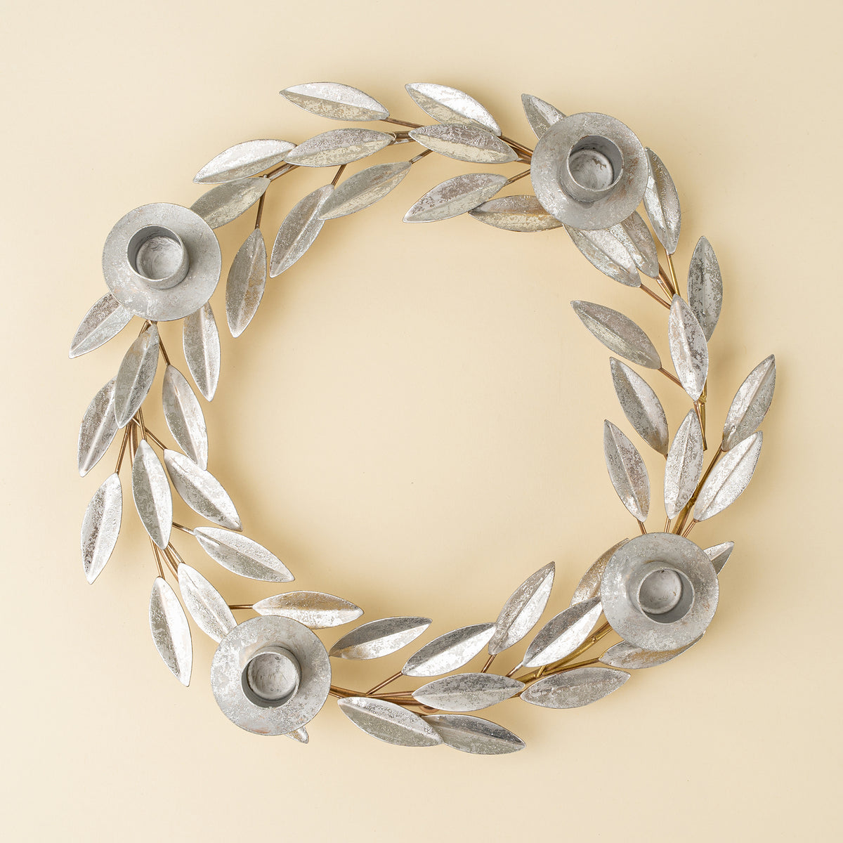 Winter Flora Candelabra Wreath