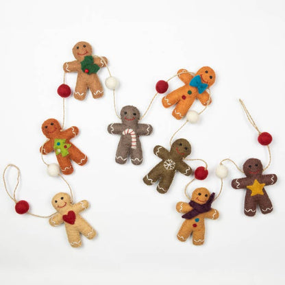 Garland - Felt Gingerbread Garland
