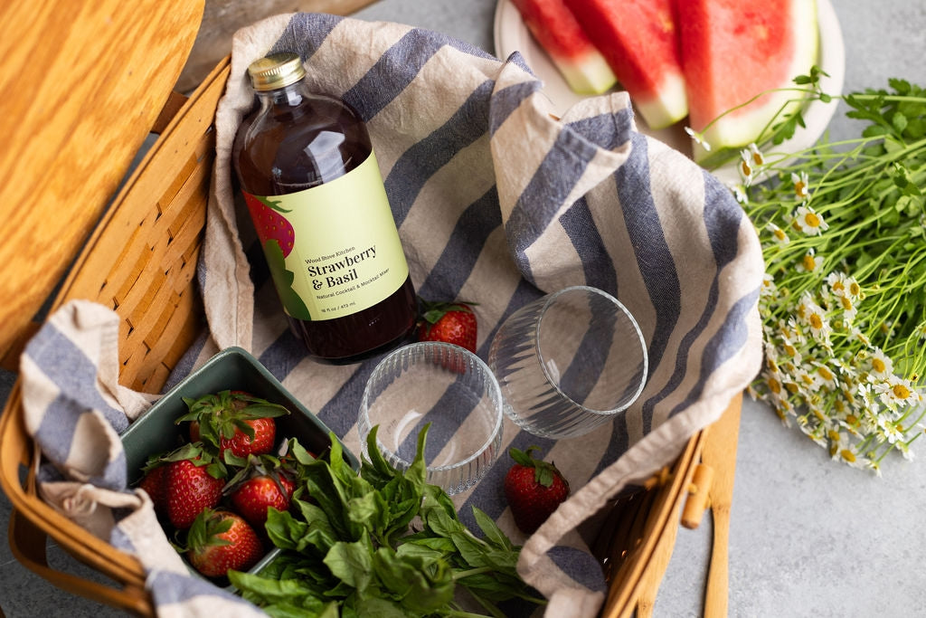 Strawberry & Basil Cocktail Mix