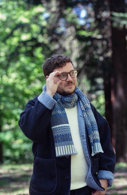 Nutmeg Knit Scarf