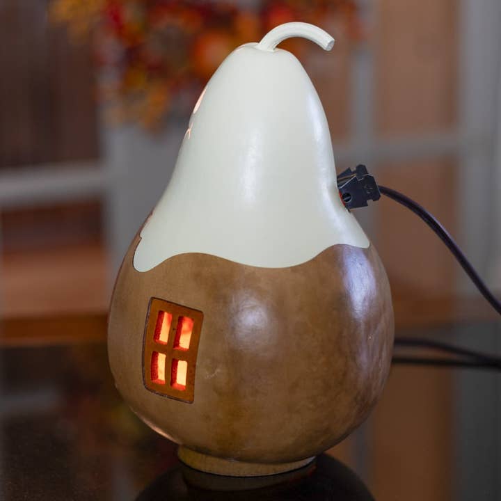 Ghost Cottage Gourd Luminary