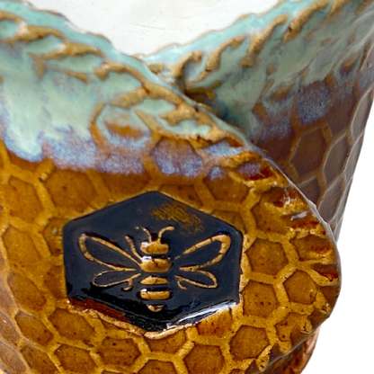 Ceramic Honey Hive Candle