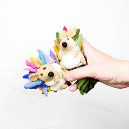 Garland - Felt Rainbow Hedgehog