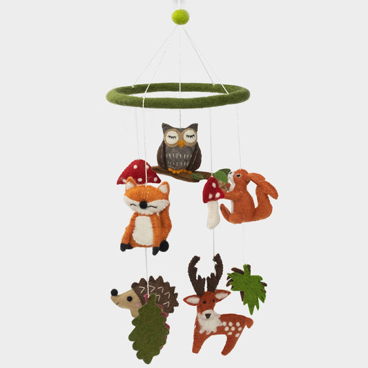 Felt Mobile - Forest Creature