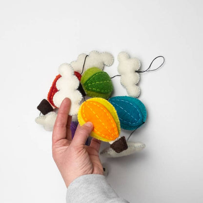 Garland - Felt Hot Air Balloon