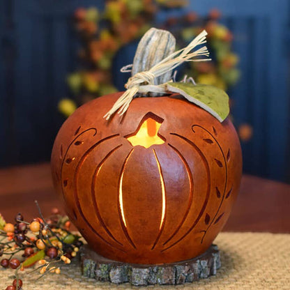 Pumpkin Silhouette Gourd