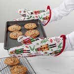 Nutcracker Christmas Chef Mitt