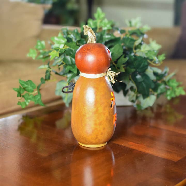 Dexter Jack-O-Lantern Gourd Luminary