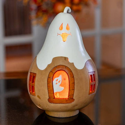 Ghost Cottage Gourd Luminary