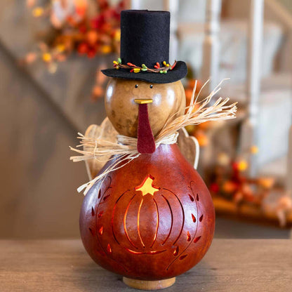 Theodore Turkey Large Gourd Luminary