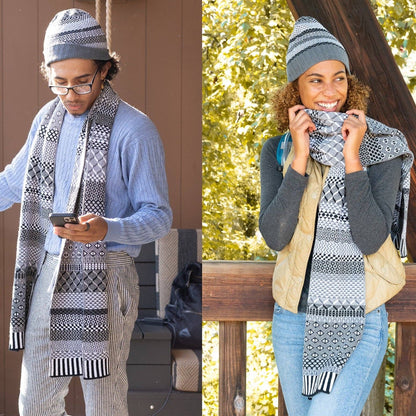 Midnight Knit Scarf