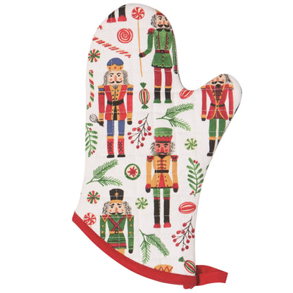 Nutcracker Christmas Chef Mitt