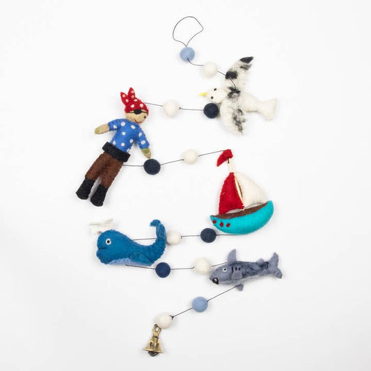 Garland - Felt Pirate