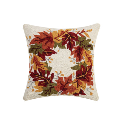 Fall Wreath Hook Pillow