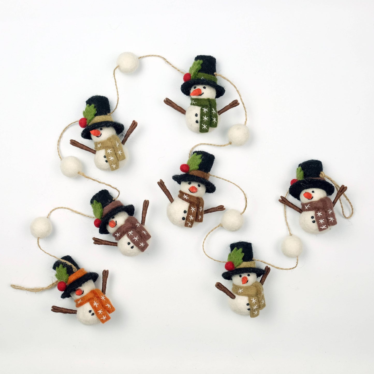 Garland - Felt Snowman