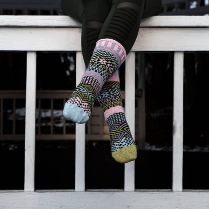Lilac Crew Socks