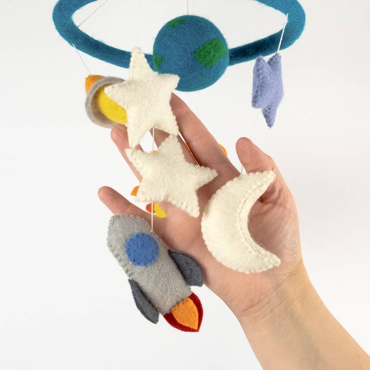 Felt Mobile - Felt Planets and Space