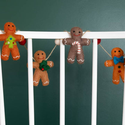 Garland - Felt Gingerbread Garland