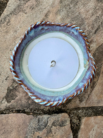 Ceramic Dragonfly Candle