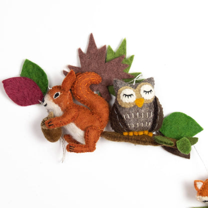 Garland - Felt Forest Animals