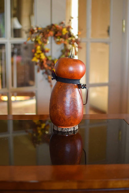 Gunther Tall Pumpkin Gourd Luminary