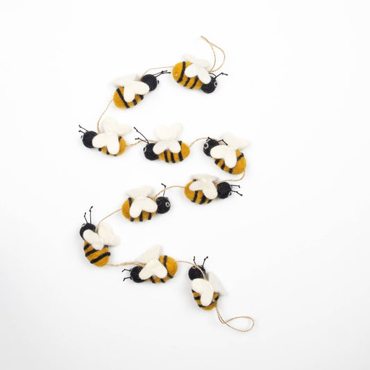 Garland - Felt Bee